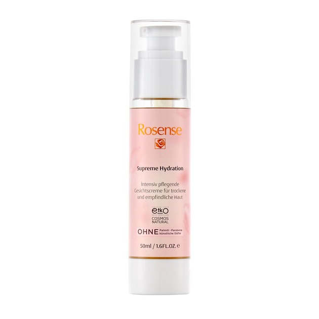 Rosense Supreme Hydration Intensiv pflegende für trockene und empfindliche Haut