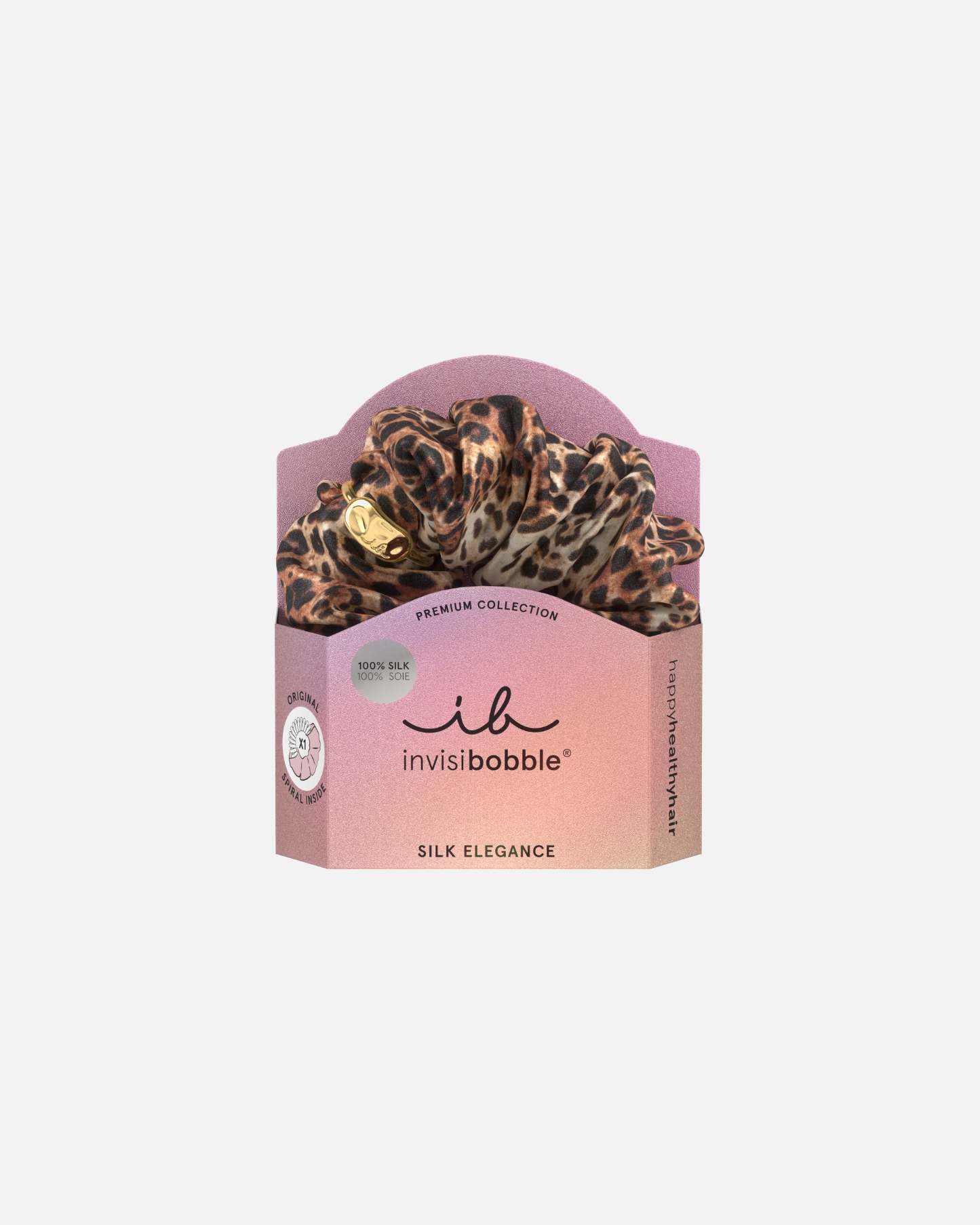 Haargummi für Unisex Invisibobble Default Brand Line Sprunchie Premium Plus Silk Imperial 1 Stück