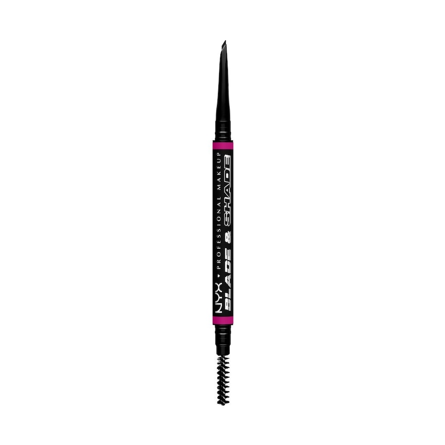 NYX Professional Makeup Blade & Shade Nano Augenbrauenstift Black 06 g Schwarz