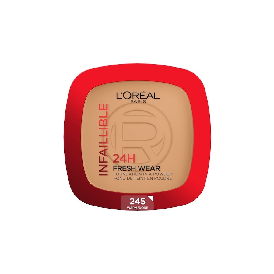 L’Oréal Paris Infaillible 24H Fresh Wear Make-Up-Puder Foundation 245 - GOLDEN HONEY 9 g Hellbraun