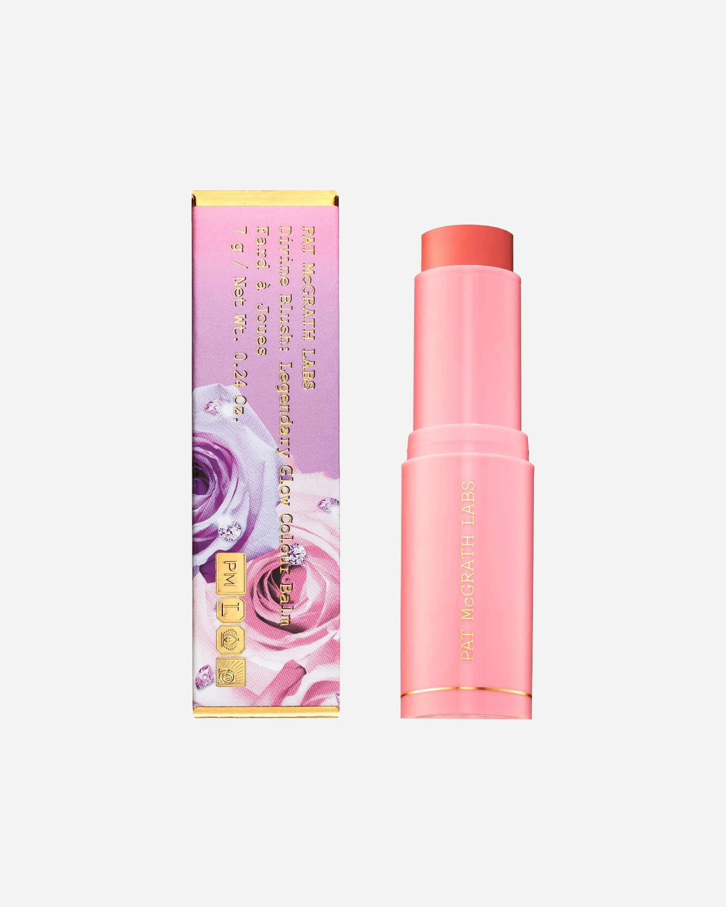 Blush für Unisex Pat McGrath Labs Divine: Legendary Glow Colour Balm PEACH LOTUS