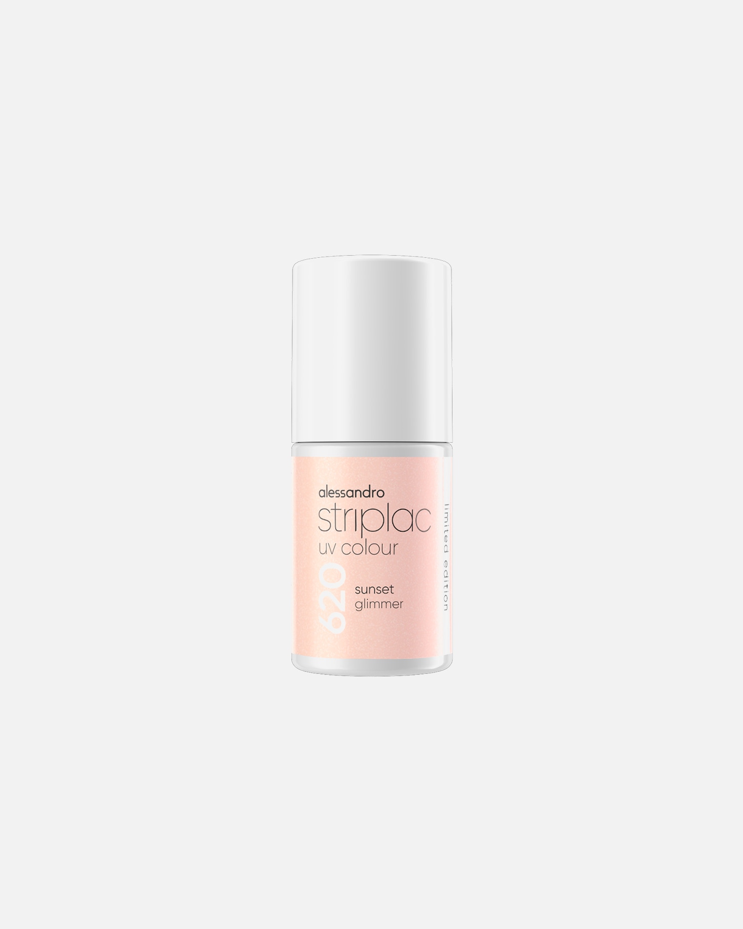 UV-Nagellack für Unisex Alessandro Striplac express PEACH SHIMMER