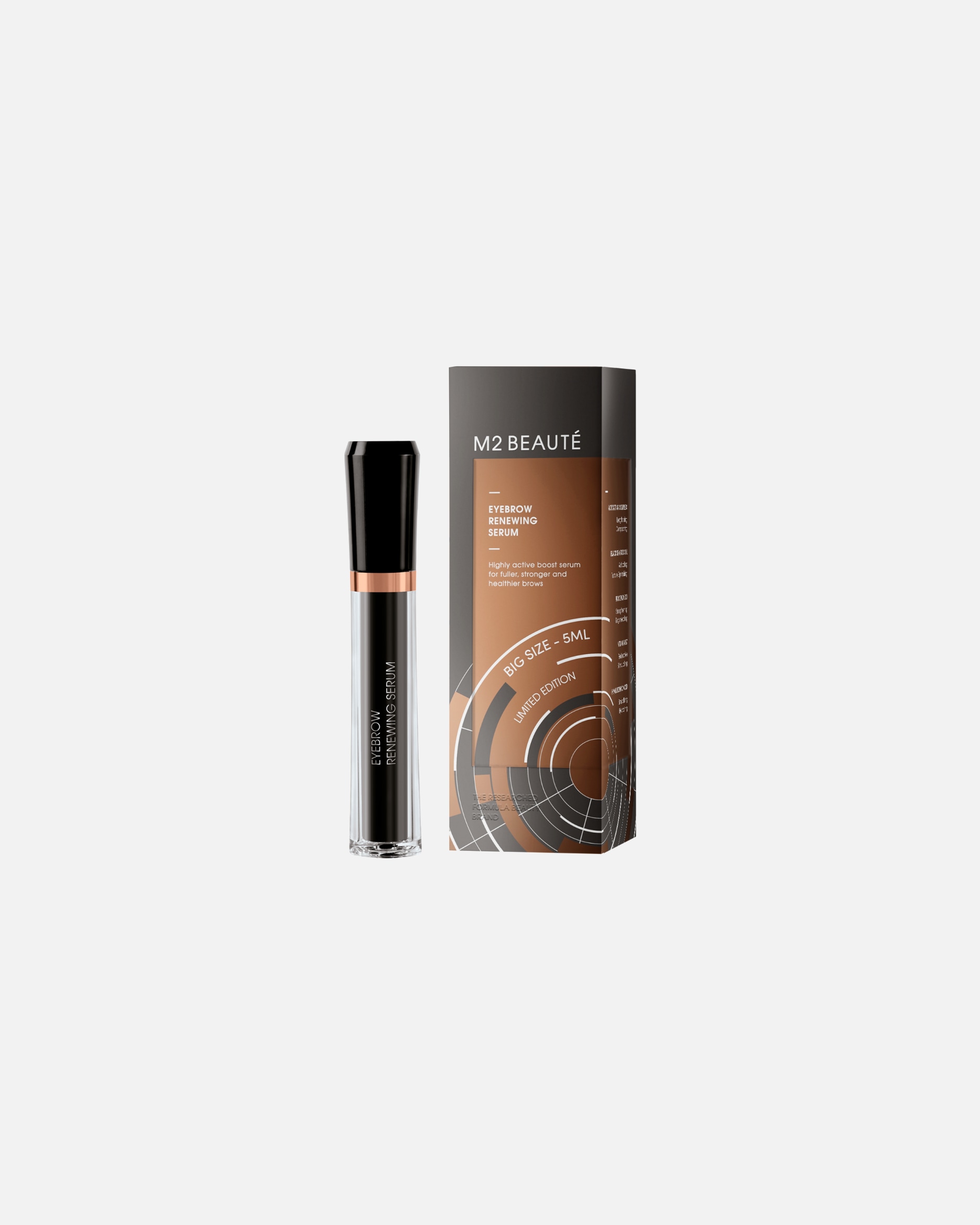 Augenbrauengel für Unisex M2 Beauté Eyebrow Renewing Serum 5 ml