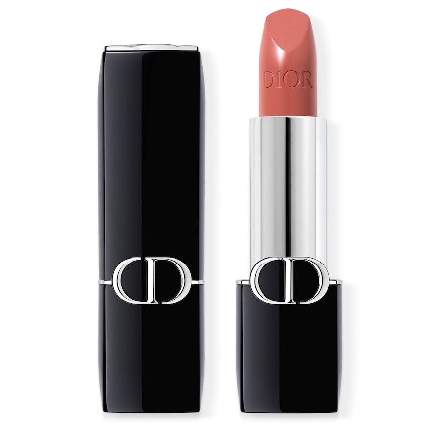 DIOR Rouge Dior Velvet Lippenstift 100 - NUDE LOOK 3.2 g Rosegold
