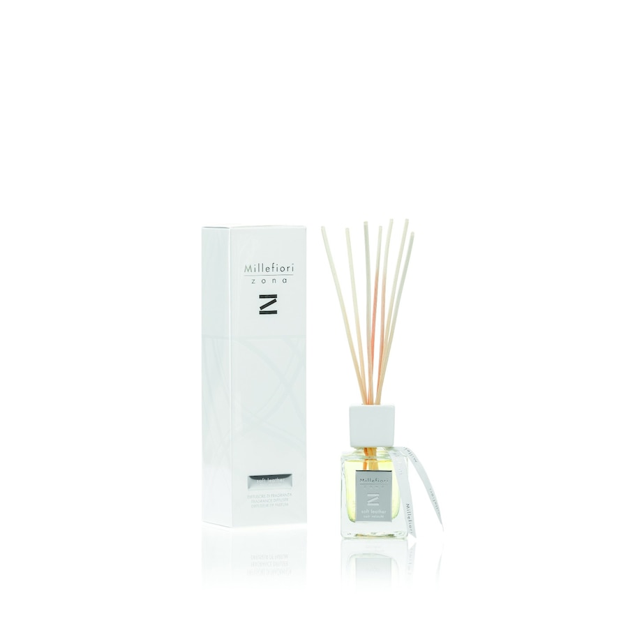 Millefiori MILANO ZONA Reed Diffuser Soft Leather Raumduft 100 ml