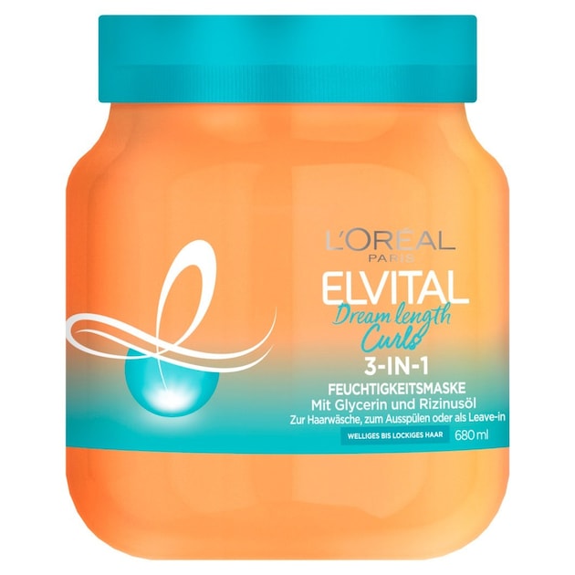 L’Oréal Paris Elvital Dream Length Curls 3-in-1 Feuchtigkeitsmaske