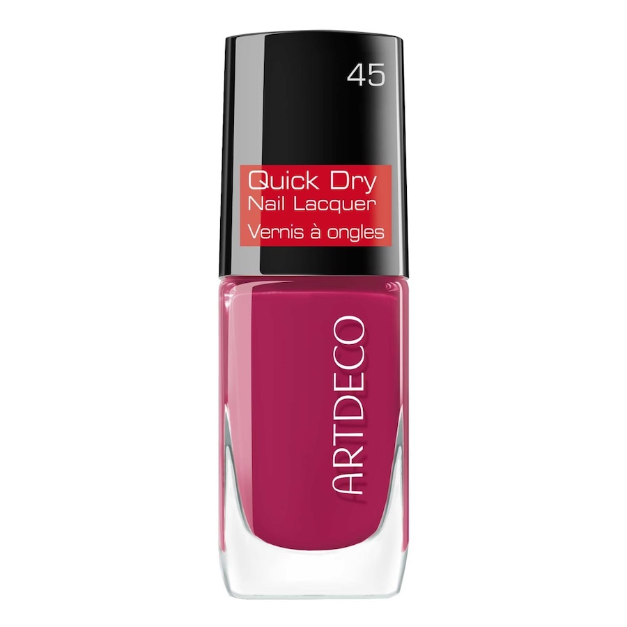 ARTDECO Quick Dry Nail Lacquer Nagellack Raspberry Tart 10 ml Pink