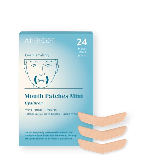 Apricot Mund Patches mit Hyaluron - Mini
