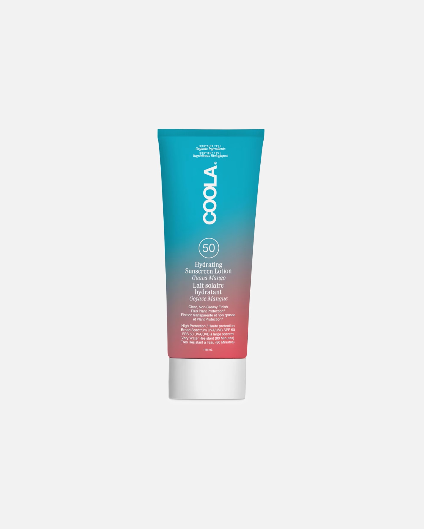 Sonnencreme für Unisex Coola Classic Body SPF 50 Guava Mango 148 ml - Guava Mango