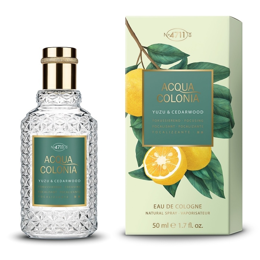 4711 Acqua Colonia Yuzu & Cedarwood Eau de Cologne 50 ml unisex