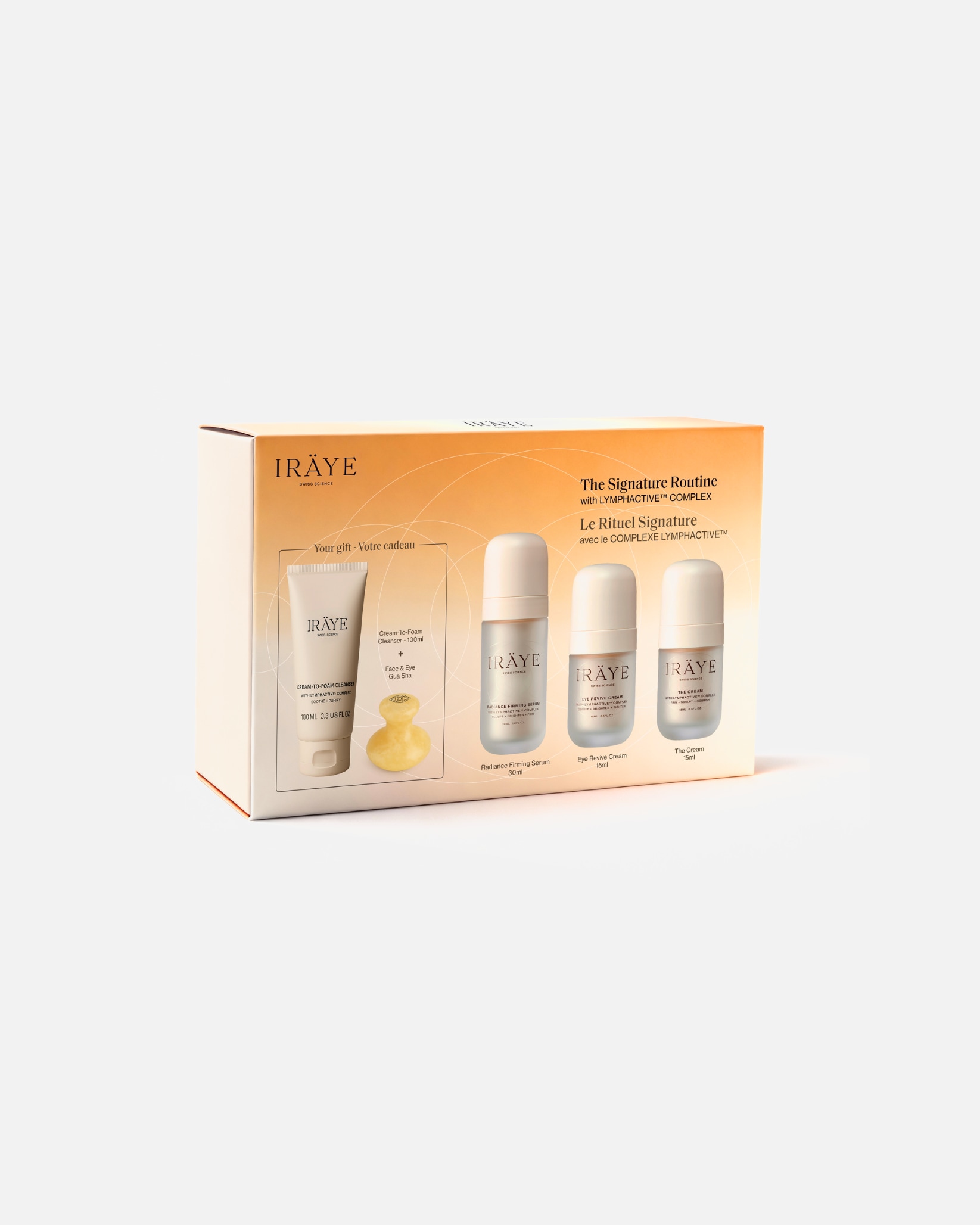 Gesichtspflegeset für Unisex IRÄYE Default Brand Line The Signature Routine 1 Stück