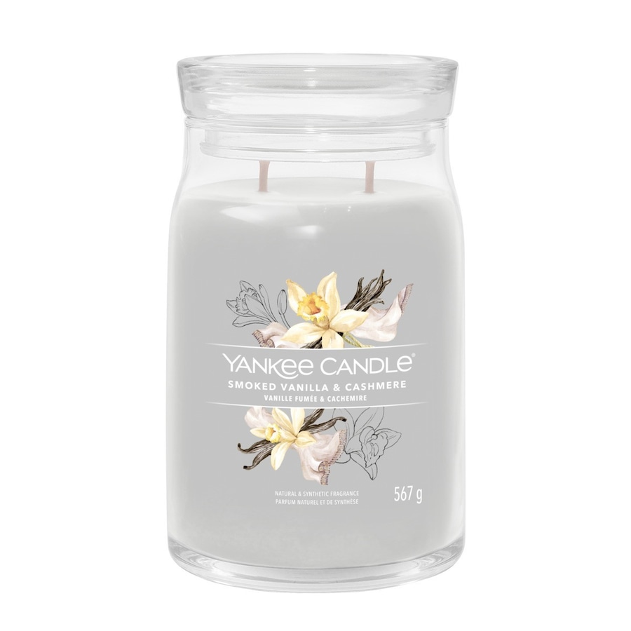 YANKEE CANDLE Smoked Vanilla & Cashmere Kerze 567 g