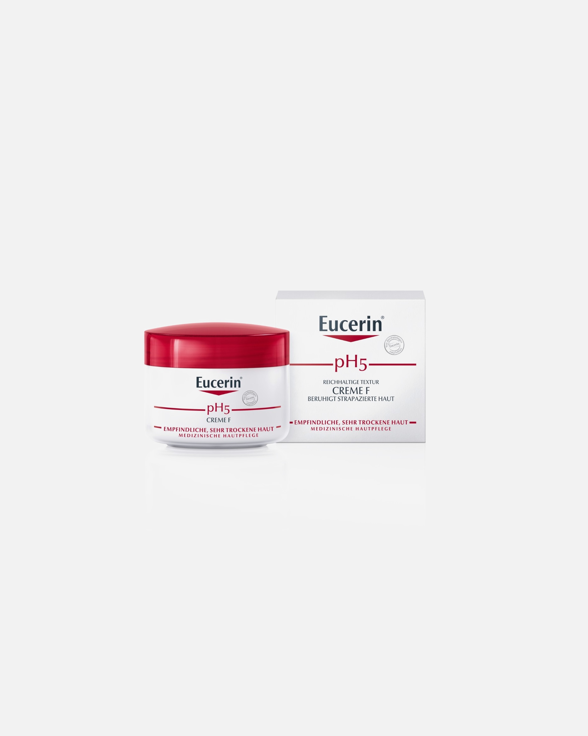 Körpercreme für Unisex Eucerin pH5 Creme F 75 ml
