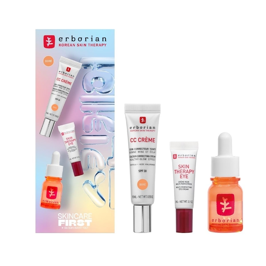 ERBORIAN CC Crème x Skin Therapy - Doré Gesichtspflegeset Damen