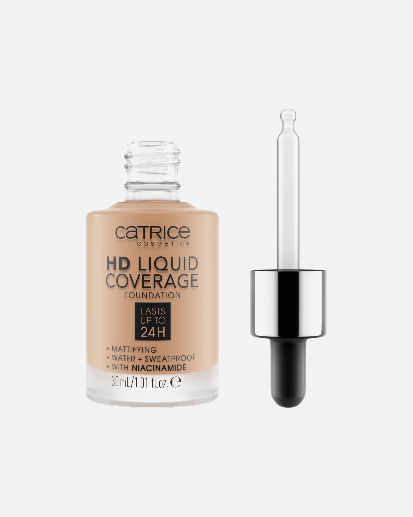 Foundation für Weiblich Catrice Default Brand Line HD Liquid Coverage 050