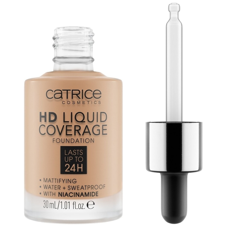 Catrice HD Liquid Coverage Foundation 050 30 ml Weiss Damen