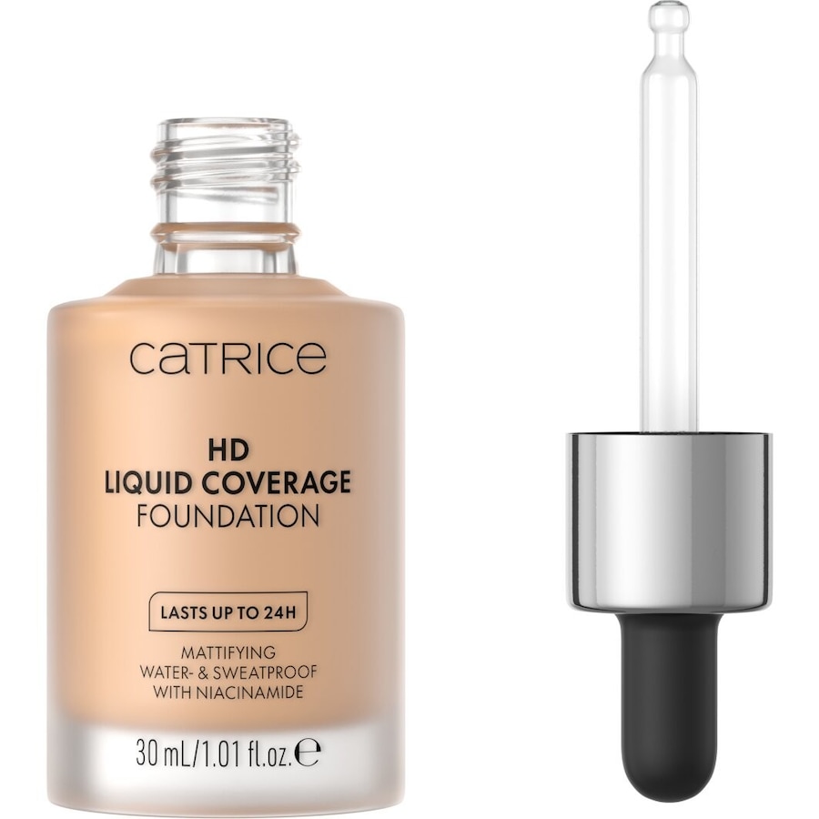 Catrice HD Liquid Coverage Foundation 040 - WARM BEIGE 30 ml Hellbraun Damen