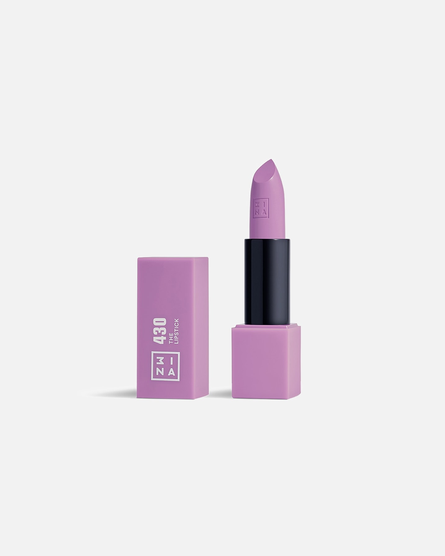 Lippenstift für Unisex 3INA The Lipstick Nr. 430 - Cold Purple