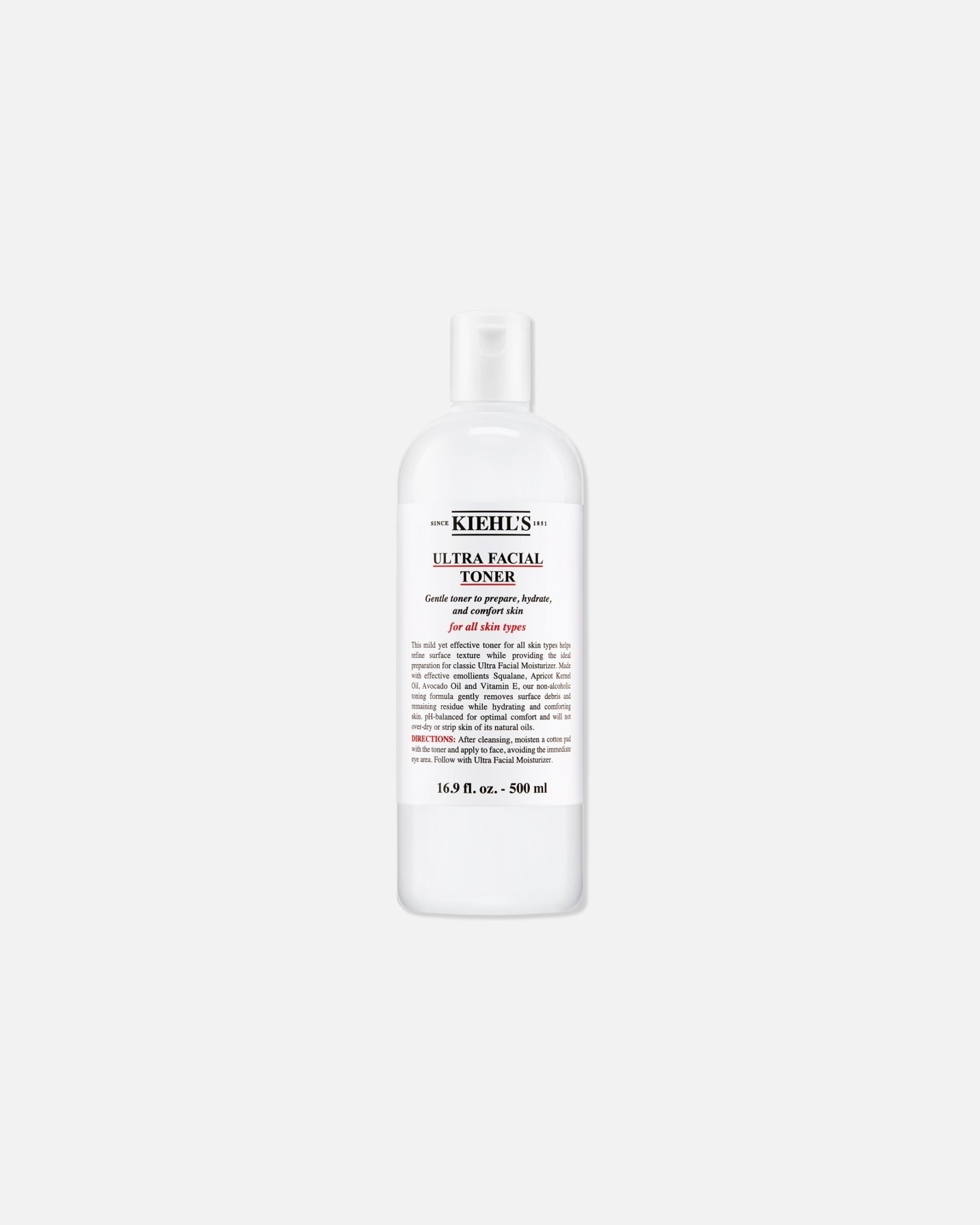 Gesichtswasser für Unisex Kiehl’s Ultra Facial 500 ml