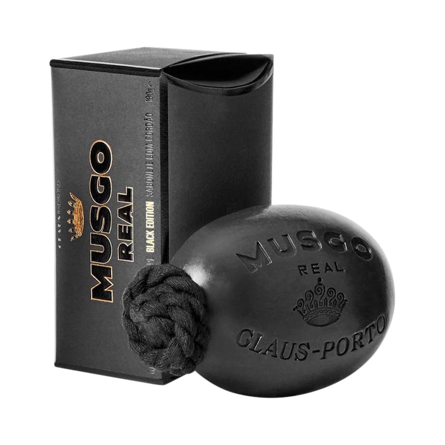 Claus Porto Black Edition Soap on a Rope Körperseife 190 g Herren