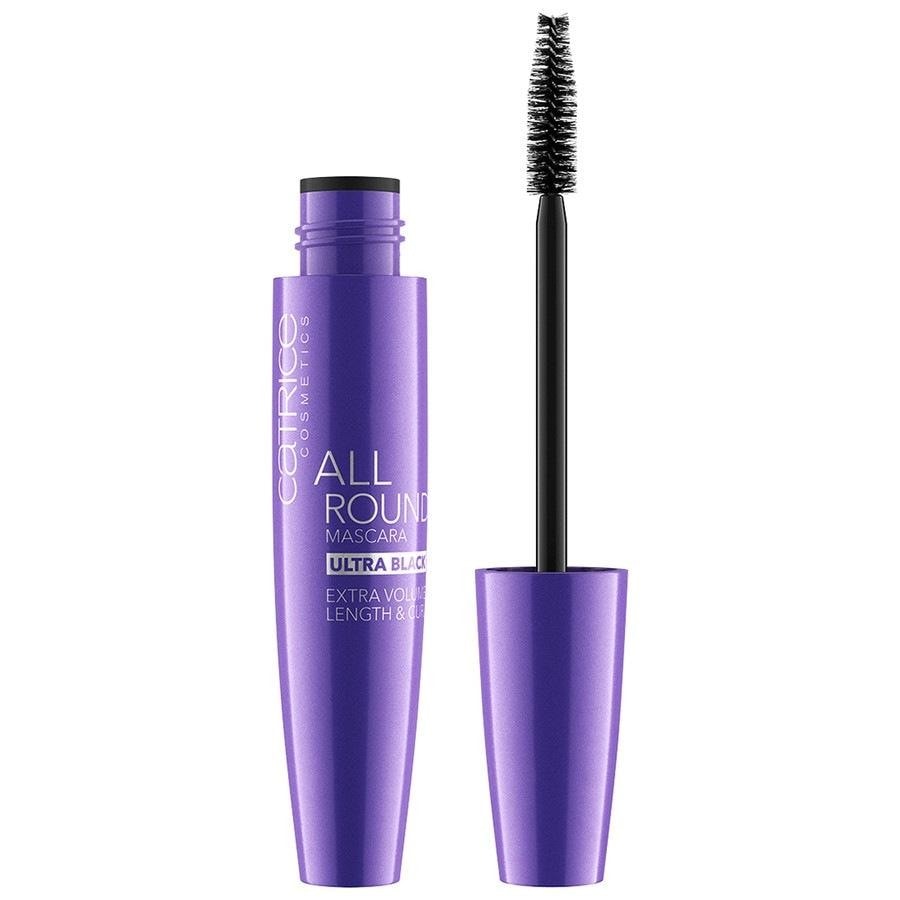 Catrice All Round Mascara 010 - BLACKEST CARBON BLACK EVER 11 ml Schwarz