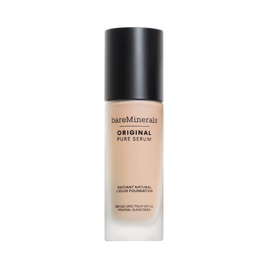bareMinerals Original Pure Serum Radiant Natural Liquid Mineral Spf 20 Foundation FAIR COOL 1 30 ml Nude