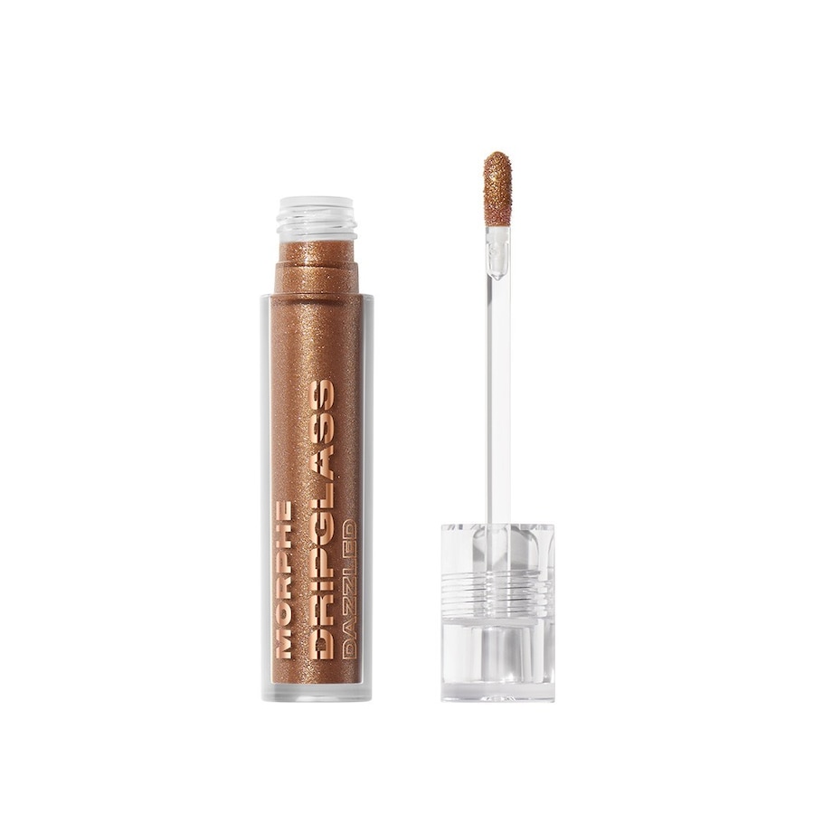 Morphe Dripglass Dazzled High Shimmer Lipgloss 3.8 ml Braun