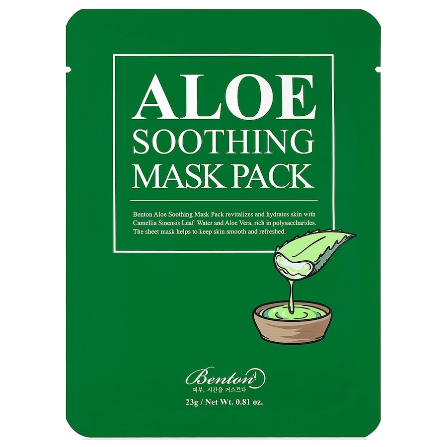 Benton Aloe Soothing Mask Pack Feuchtigkeitsmaske 20 g