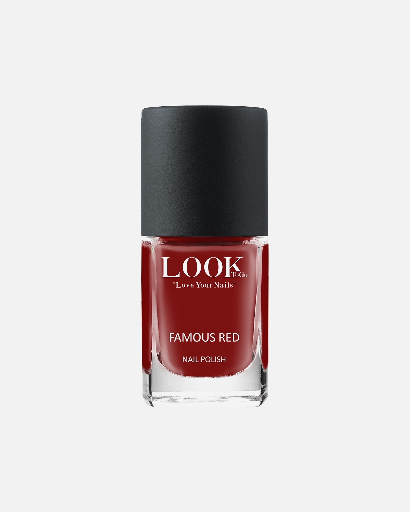 Nagellack für Unisex Look to go Nail Polish Nr. NP 074 - Famous Red