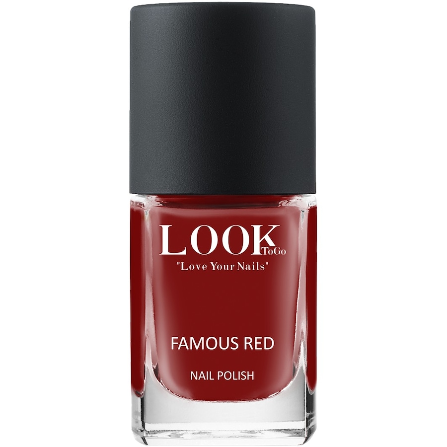Look to go Nagellack Nr. NP 074 - Famous Red 12 ml Dunkelrot