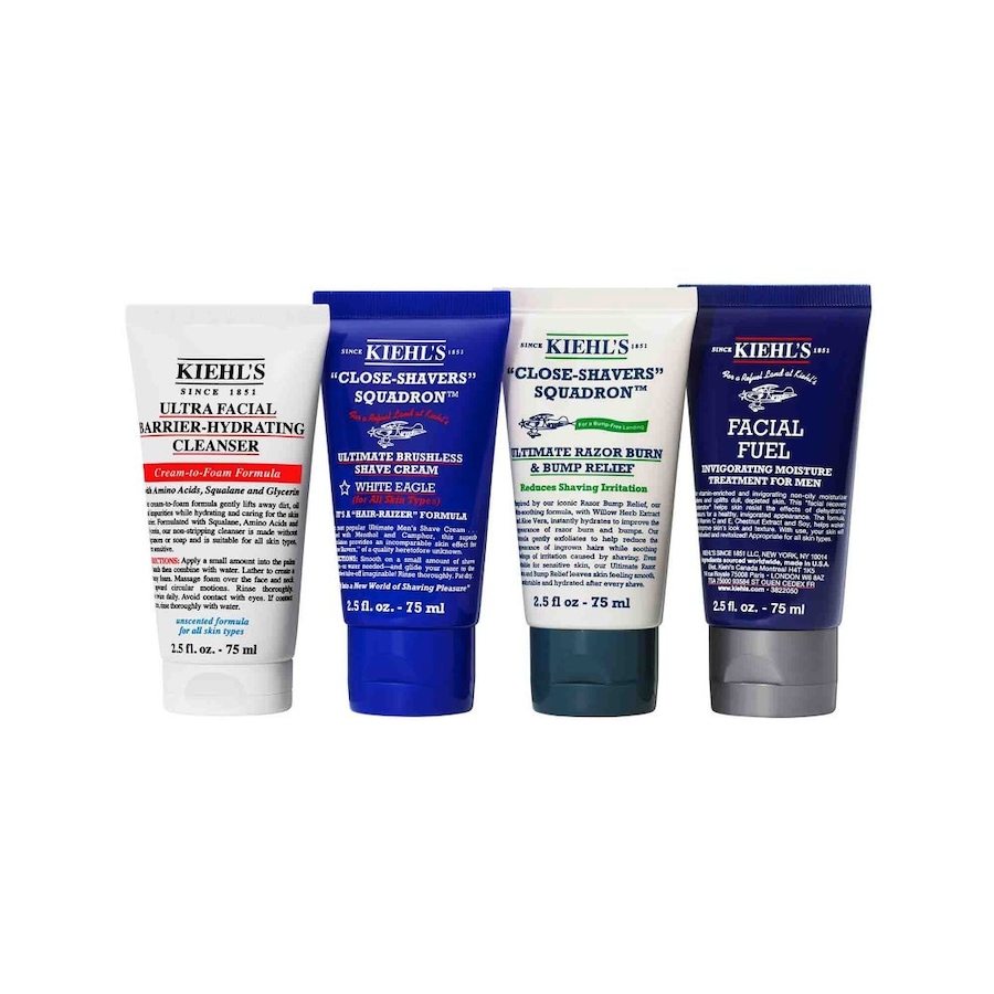 Kiehl’s Facial Fuel Men's Grooming Travel Set Gesichtspflegeset Herren