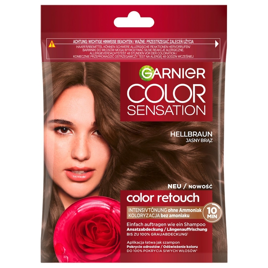 Garnier Color Sensation Intensivtönung Haartönung HELLBRAUN Schwarz Damen
