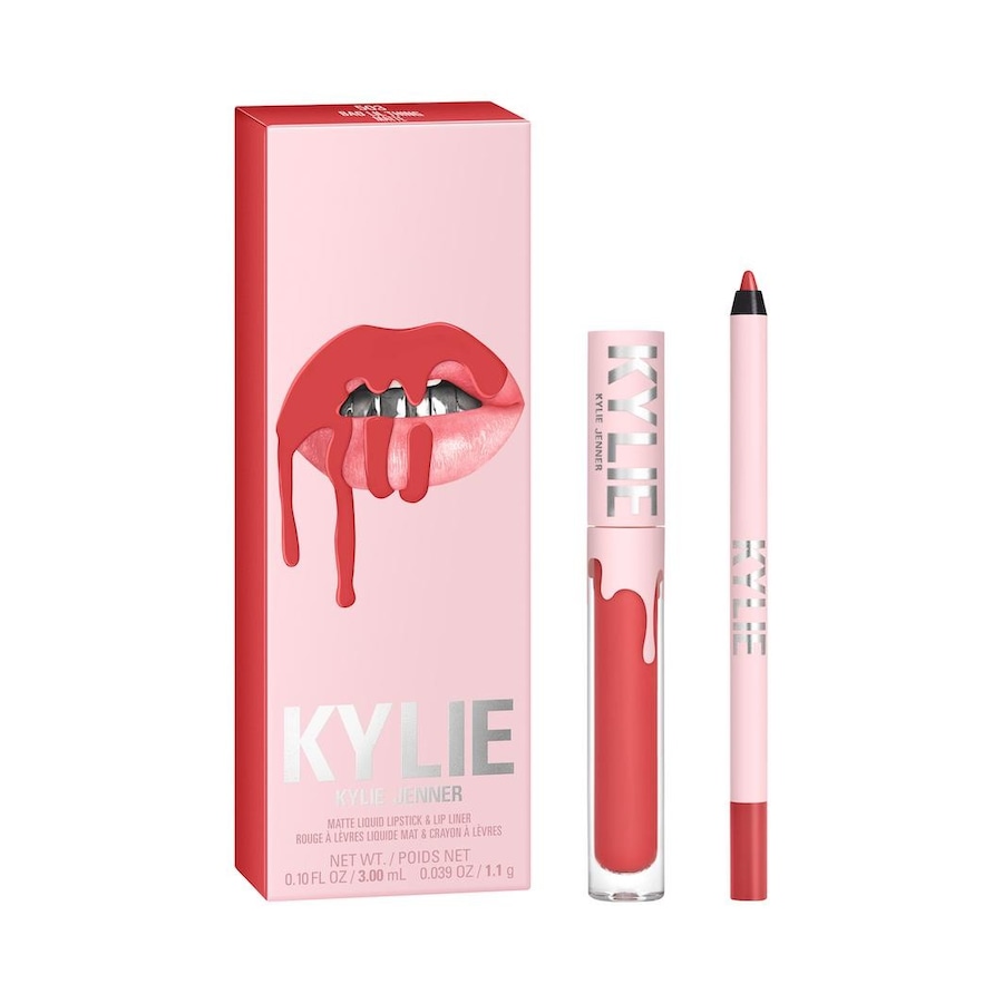 KYLIE COSMETICS Matte Lip Kit Lippen Make-up Set 503 - BAD LIL THING 4.25 g Pink