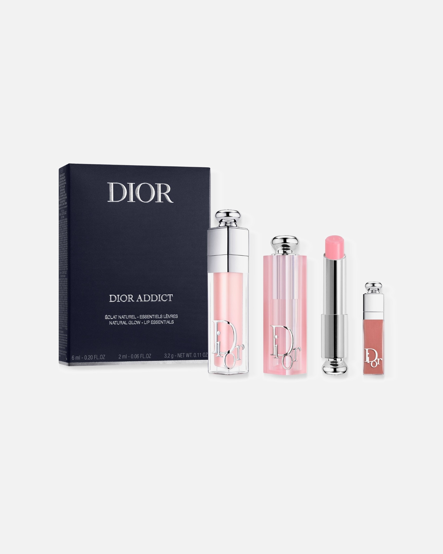 Teint Make-up Set für Unisex DIOR Dior Addict Duo Feuchtigkeitsspendender Lippenbalsam und aufpolsternde Lipgloss 1 Stück