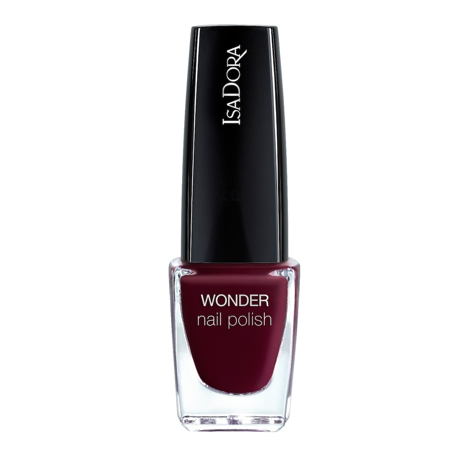 Isadora Wonder Nail Polish Nagellack Urban Red 6 ml Schwarz