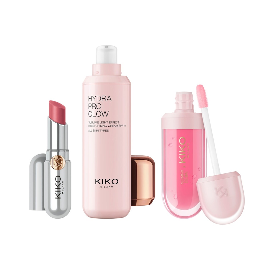 KIKO Milano Threads Of Time Hydra Glow Skincare Kit Teint Make-up Set Damen