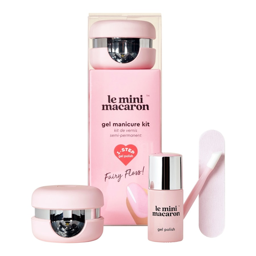 Le Mini Macaron Cassis Kit Nagellack-Set FAIRY FLOSS Weiss Damen