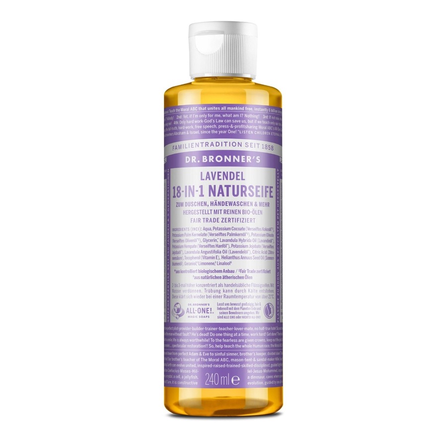 Dr. Bronner's 18-in-1 NATURSEIFE Lavendel Duschgel 240 ml