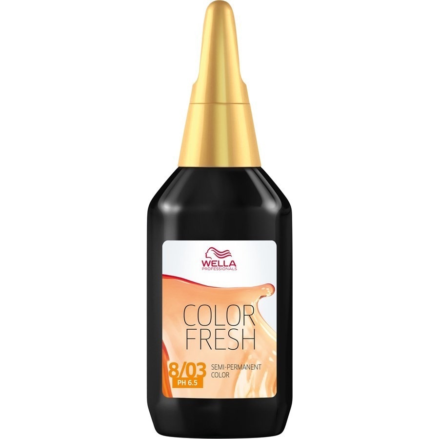 Wella Professionals Color Fresh Semi-Permanent Haartönung Nr. 8/03 Hellblond Natur-Gold 75 ml