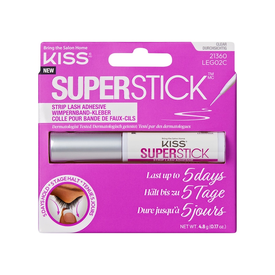 KISS Super Stick Strip Wimpernkleber Transparent