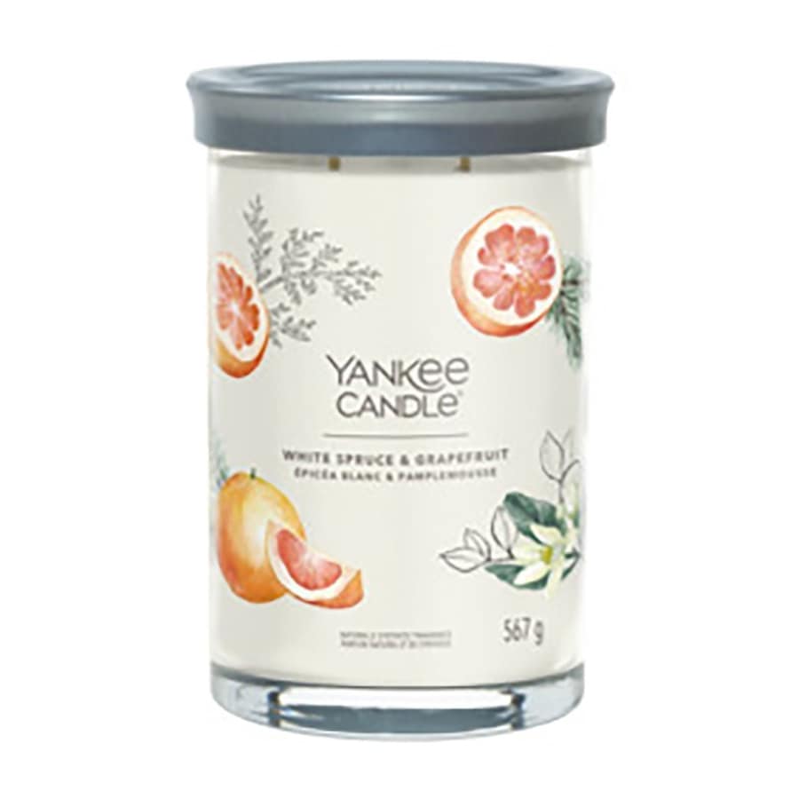 YANKEE CANDLE White Spruce & Grapefruit Kerze 567 g