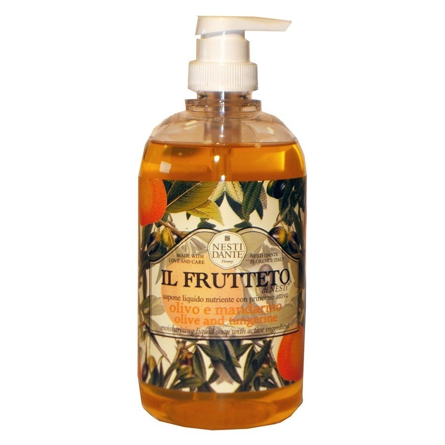 Nesti Dante Firenze Flüssigseife mit Olivenöl und Mandarine Duschgel Damen