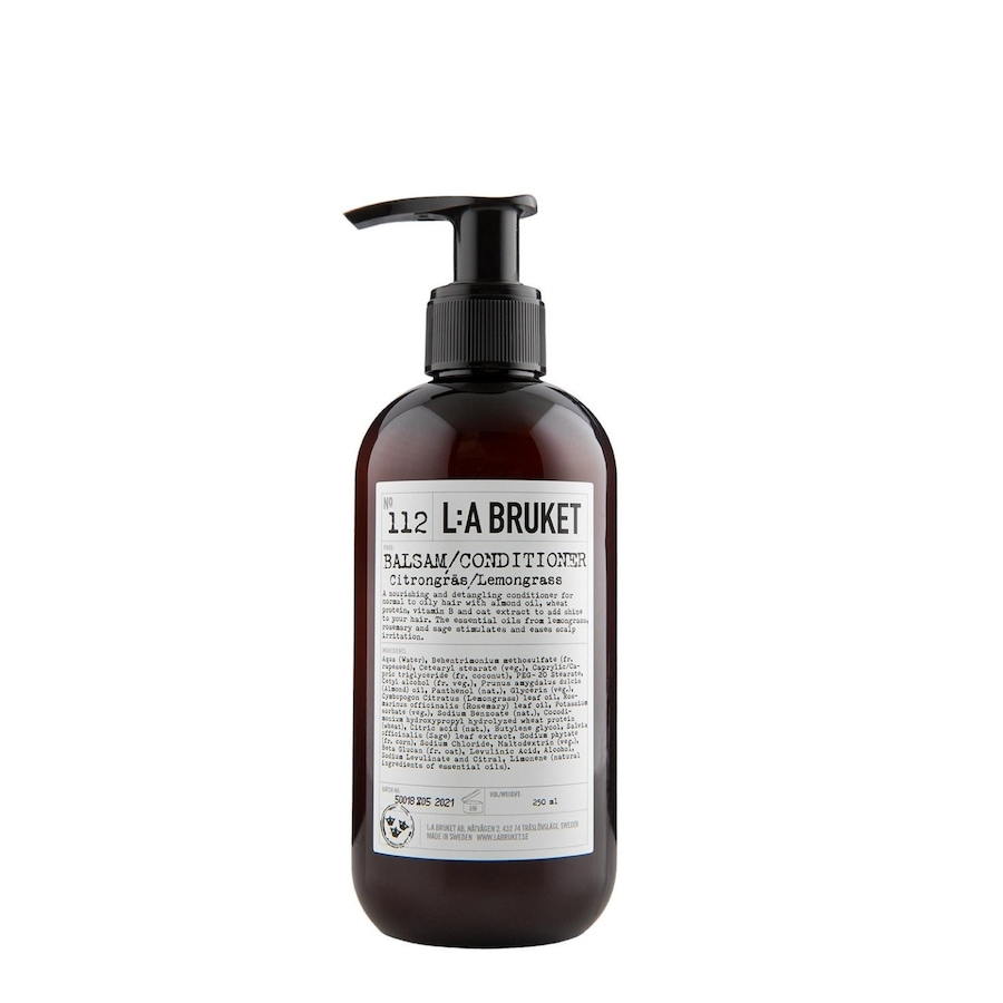 L:A BRUKET No. 112 Conditioner Lemongrass Shampoo 240 ml