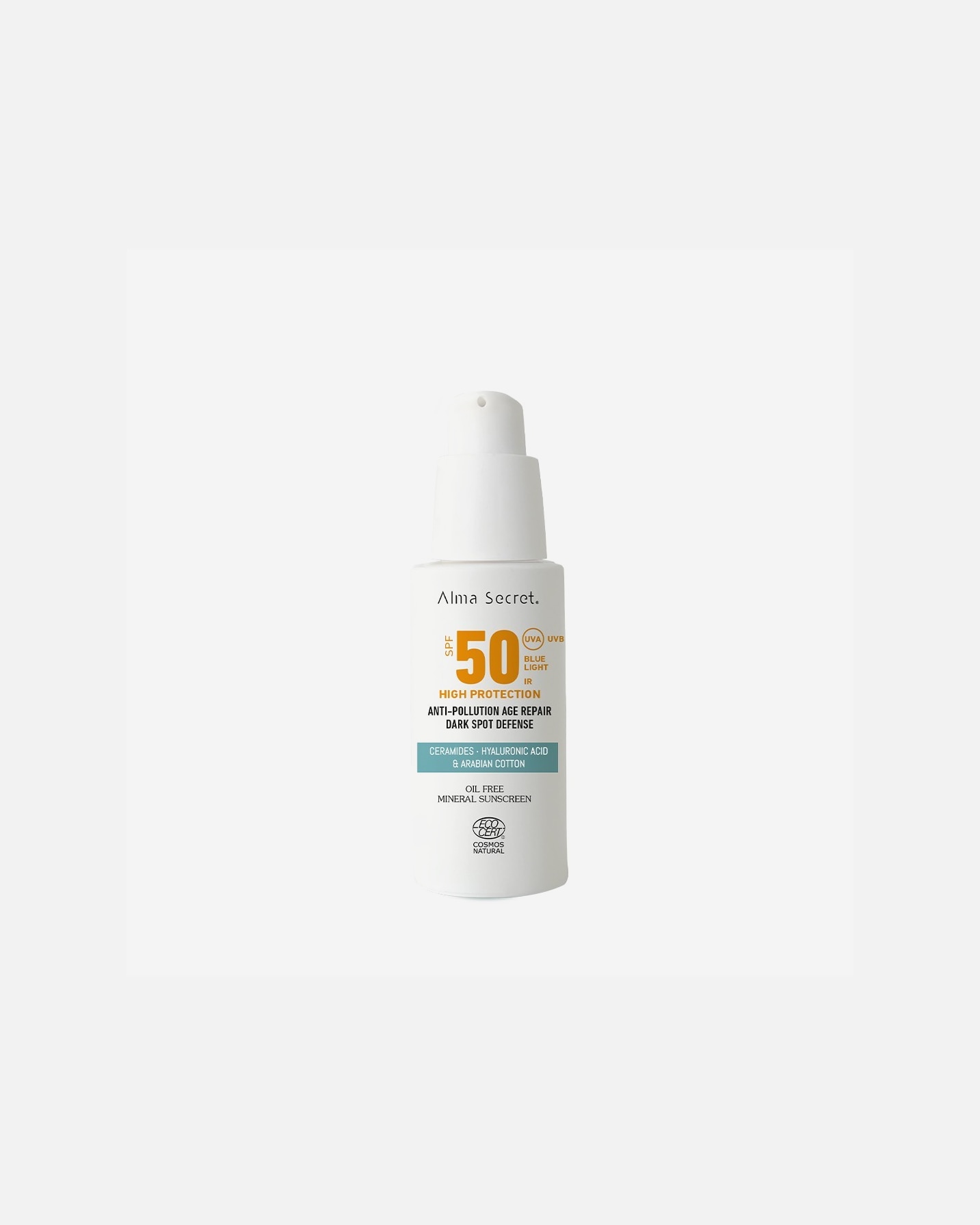 Sonnencreme Gesicht für Weiblich Alma Secret 50 ml