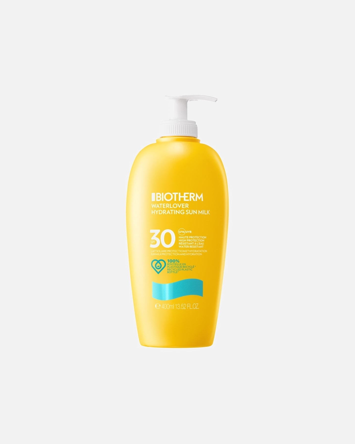 Sonnencreme für Unisex Biotherm Water Lover Hydrating Sun Milk SPF30 400 ml