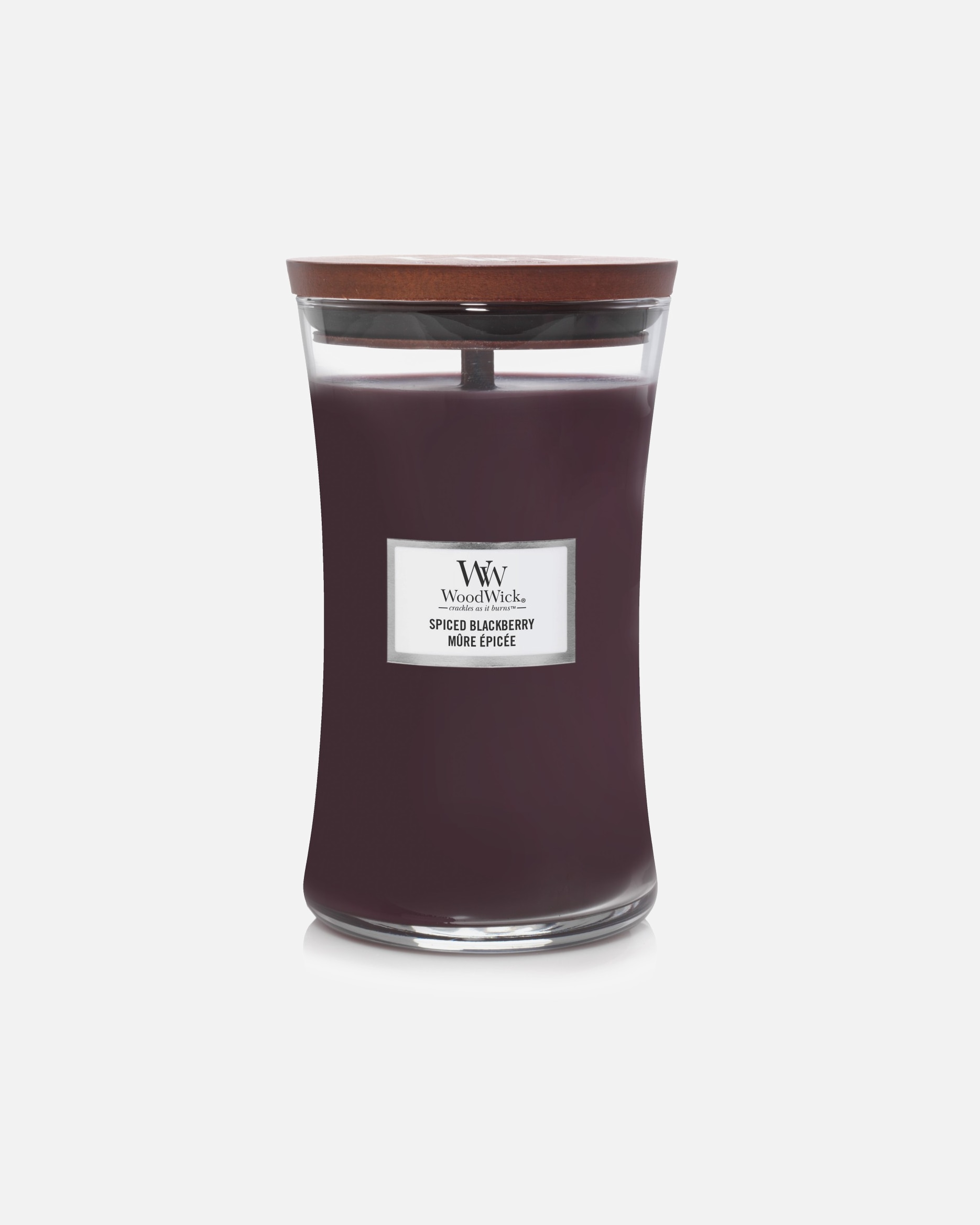 Kerze für Unisex WoodWick Spiced Blackberry Large Jar