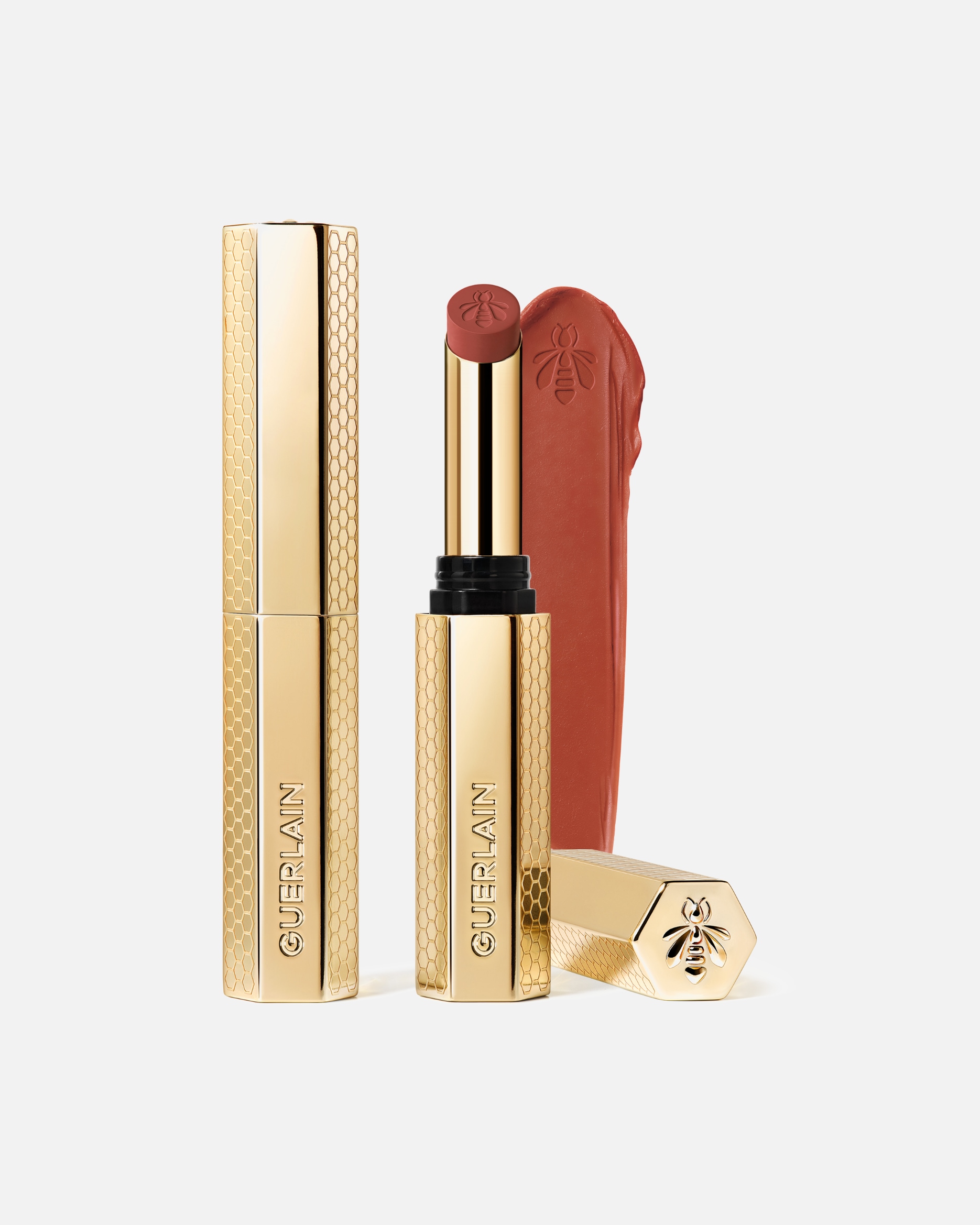Lippenstift für Unisex Guerlain KissKiss 279 PETAL NUDE