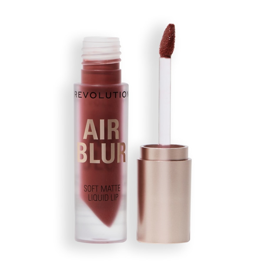 REVOLUTION Air Blur Soft Matte Lippenstift PEACHY 3.5 ml Braun