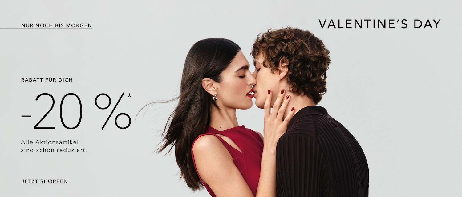 Enjoy Valentine's Day with a special discount: Get 20% off on all promotional items, but only until tomorrow! Shop now and surprise your loved one.