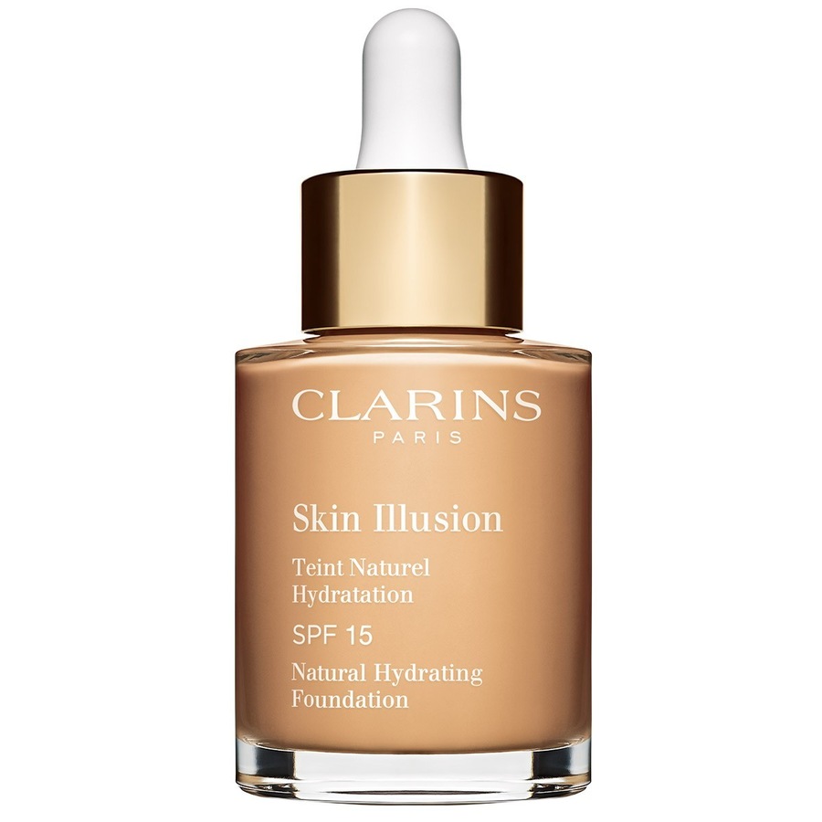 Clarins Skin Illusion SPF 15 Foundation 106 - VANILLA 30 ml Hellbraun